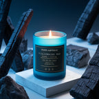 Millionaire Man Candle – Fresh + Citrus, Blue Jar, 175 gm