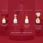 Reed Diffuser Discovery Pack – 30 ML | Oudh  Fragrance | Eco-Friendly with Natural Rattan Sticks