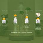 Reed Diffuser  (Pack - 60 ML) | Lemongrass Fragrance | Eco-Friendly with Natural Rattan Sticks