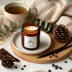 Amber Jar Soy Wax Candles (200g each) | Coco Vanilla | Clean Long Burn with Natural Cotton Wicks