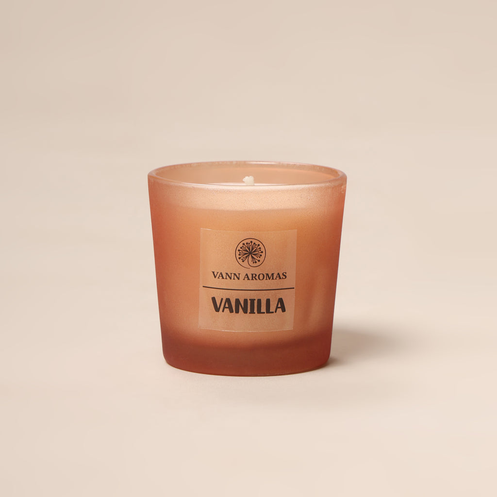 Set of 3 Candles: Rose, Vanilla, Lavender & Lemongrass Collection