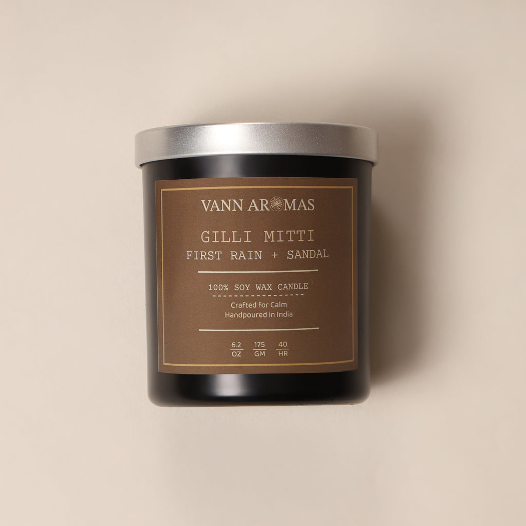 Gilli Mitti – First Rain + Sandal, Black Jar, 175gm