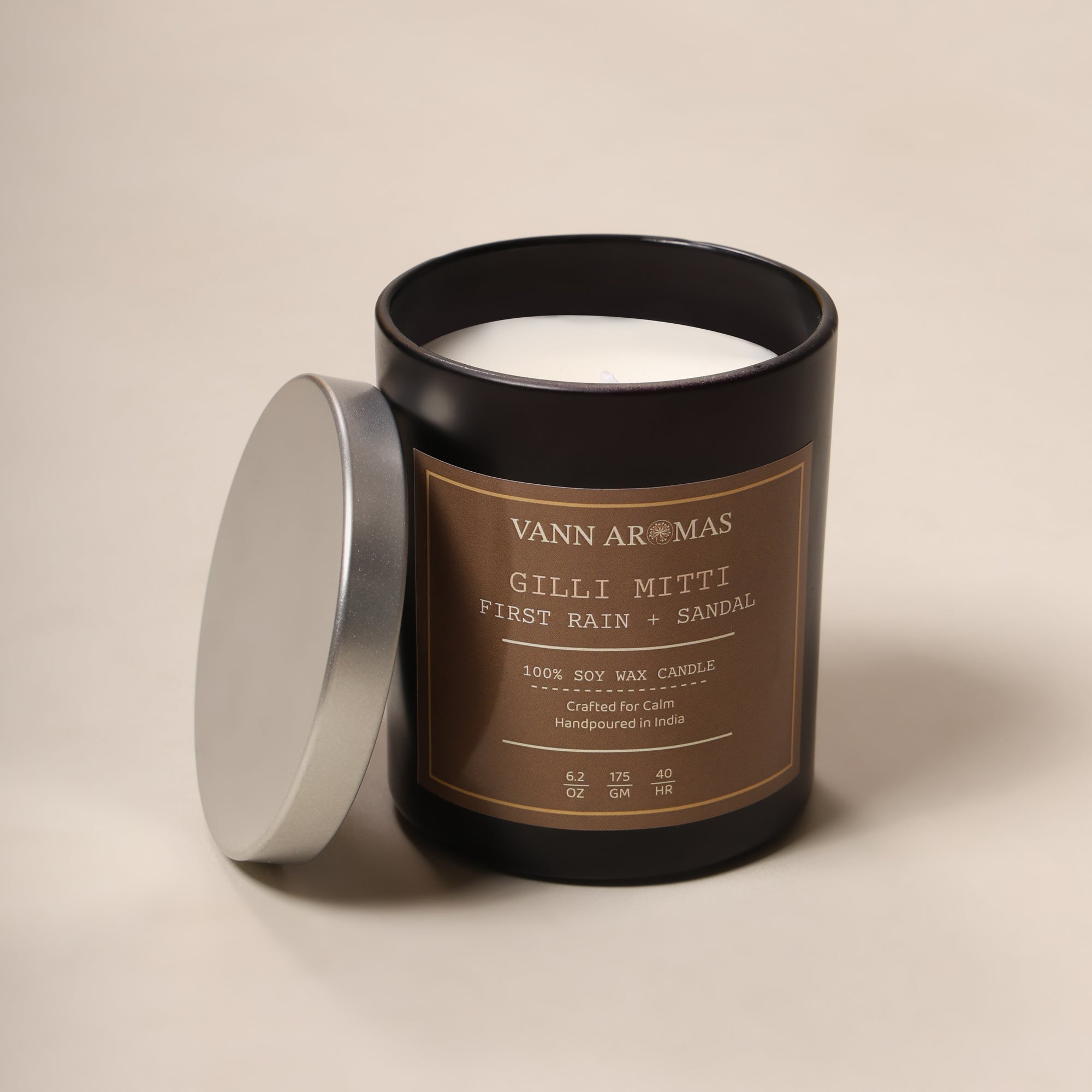 Gilli Mitti – First Rain + Sandal, Black Jar, 175gm