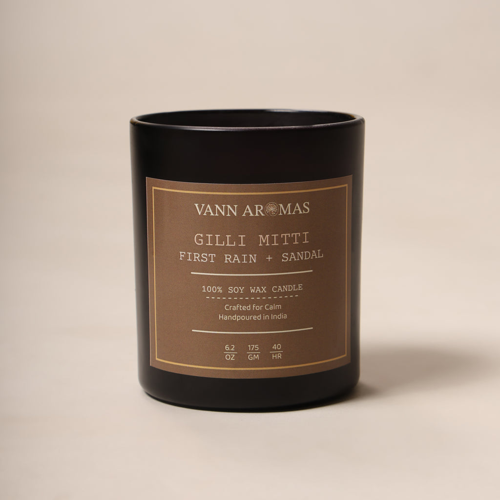 Gilli Mitti – First Rain + Sandal, Black Jar, 175gm
