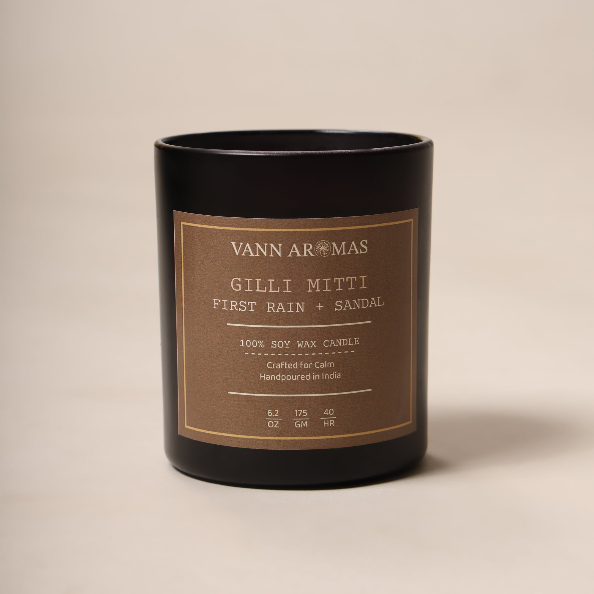 Gilli Mitti – First Rain + Sandal, Black Jar, 175gm