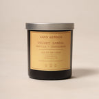 Velvet Sandal – Vanilla + Sandalwood, Black Jar, 175 gm