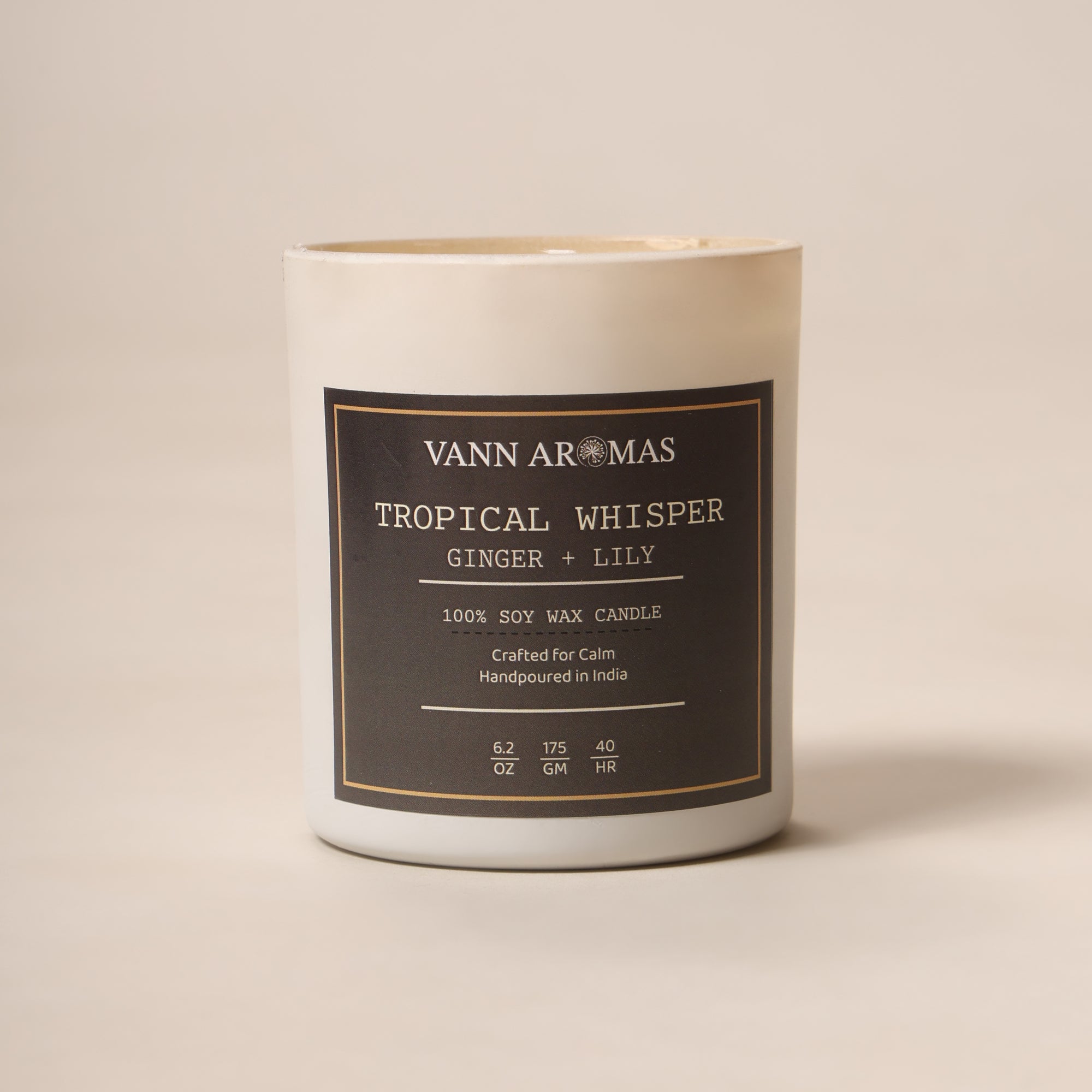 The Tropical Whisper – Ginger + Lily, White Jar, 175 gm