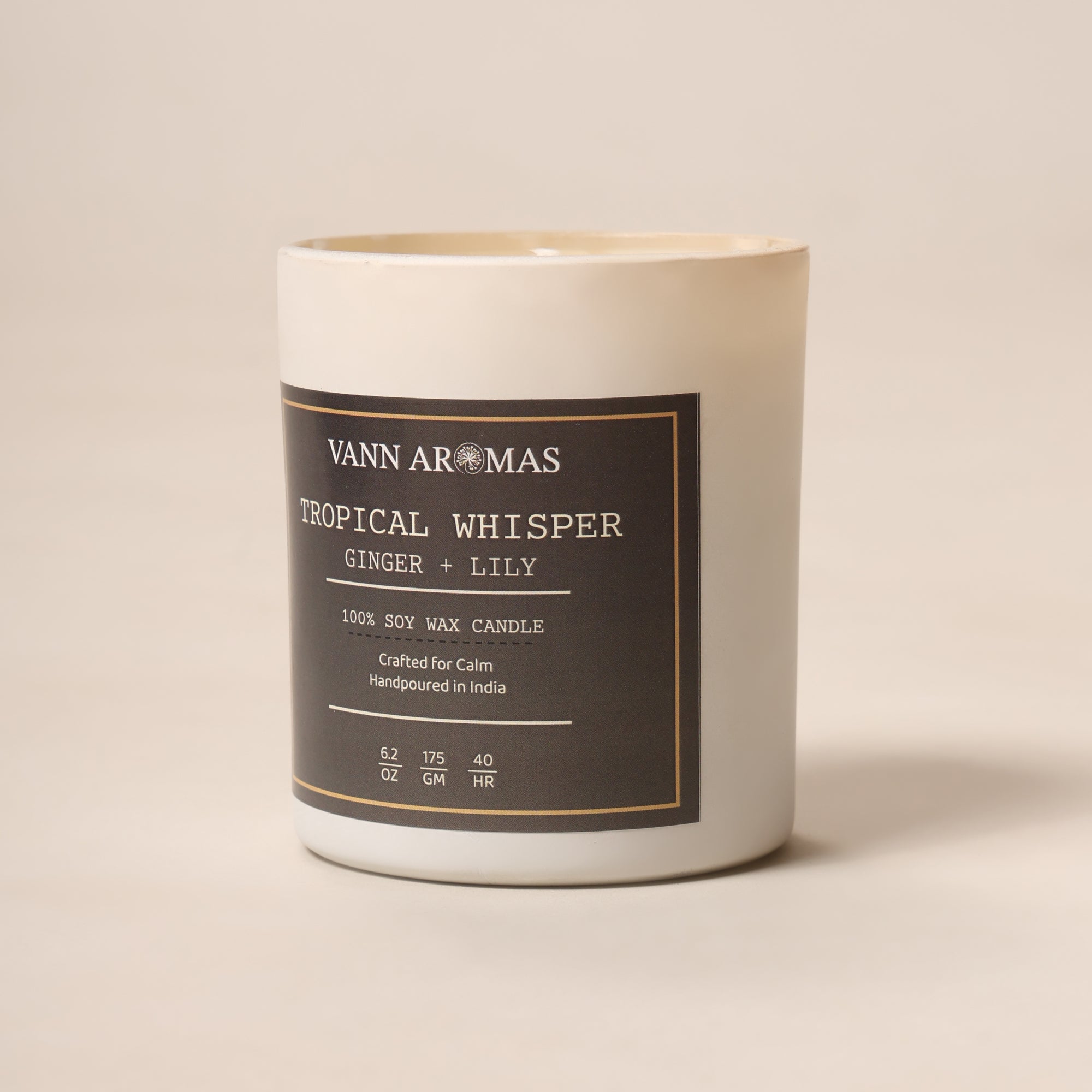 The Tropical Whisper – Ginger + Lily, White Jar, 175 gm