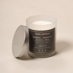 Sandal Venezia – Sandalwood + Oriental Amber, Frosted Jar, 175gm