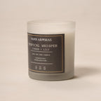 Tropical Whisper – Ginger + Lily, Frosted Jar, 175gm