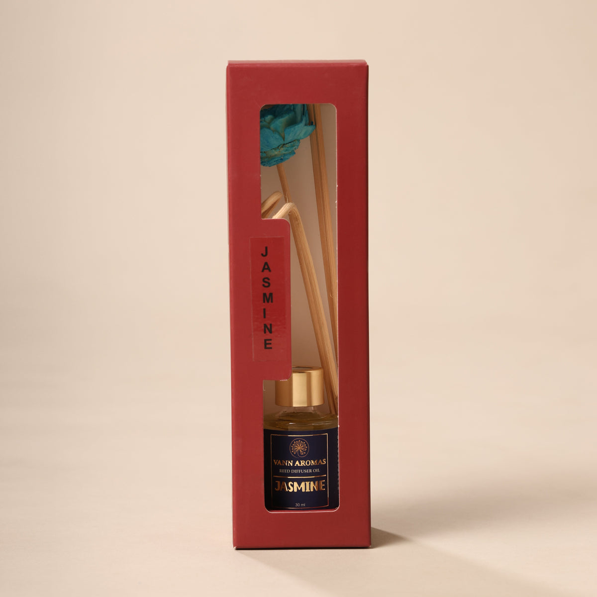 Reed Diffuser Discovery Pack – 30 ML | Jasmine Fragrance | Eco-Friendly with Natural Rattan Sticks Vann Aromas