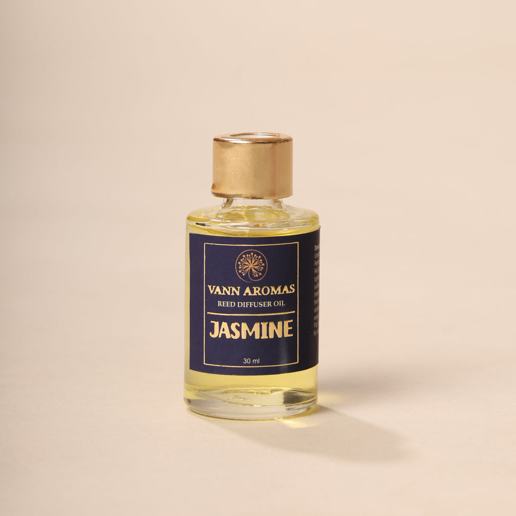 Reed Diffuser Discovery Pack – 30 ML | Jasmine Fragrance | Eco-Friendly with Natural Rattan Sticks