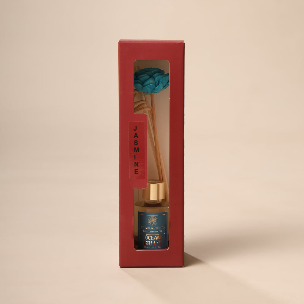 Reed Diffuser Discovery Pack – 30 ML | Ocean Breeze Fragrance | Eco-Friendly with Natural Rattan Sticks