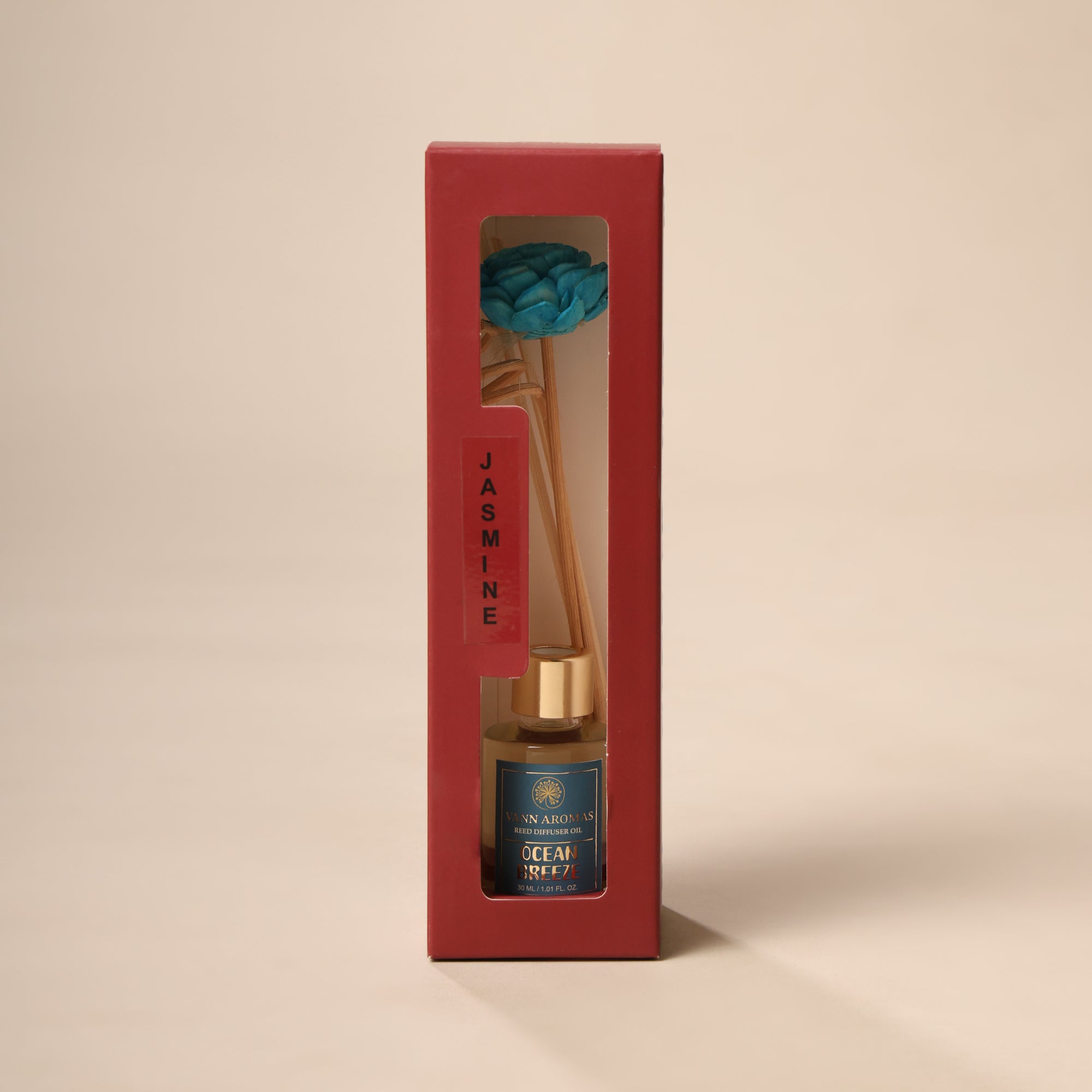 Reed Diffuser Discovery Pack – 30 ML | Ocean Breeze Fragrance | Eco-Friendly with Natural Rattan Sticks