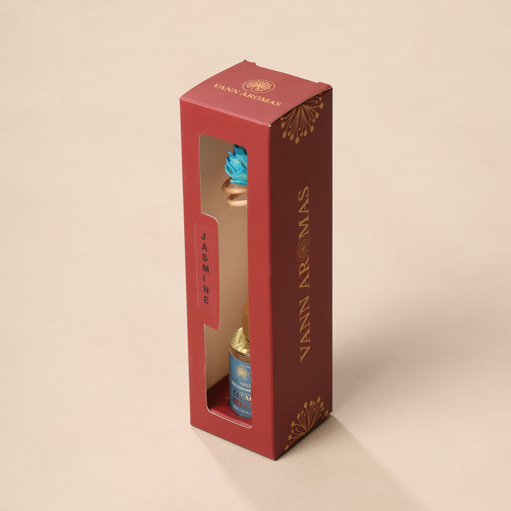 Reed Diffuser Discovery Pack – 30 ML | Ocean Breeze Fragrance | Eco-Friendly with Natural Rattan Sticks