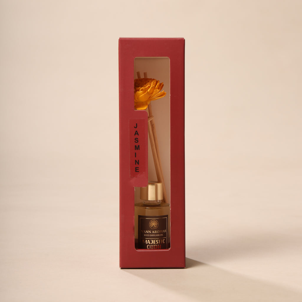 Reed Diffuser Discovery Pack – 30 ML | Oudh  Fragrance | Eco-Friendly with Natural Rattan Sticks