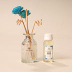 Reed Diffuser  (Pack - 60 ML) | Ocean Breeze Fragrance | Eco-Friendly with Natural Rattan Sticks