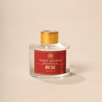 Reed Diffuser  (Pack - 120 ML) | Rose Fragrance | Eco-Friendly with Natural Rattan Sticks