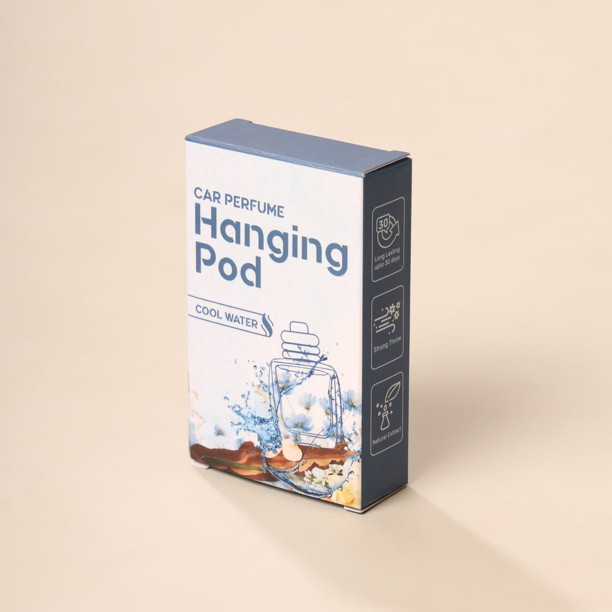 CAR PERFUME HANGING POD 10ML | COOL WATER