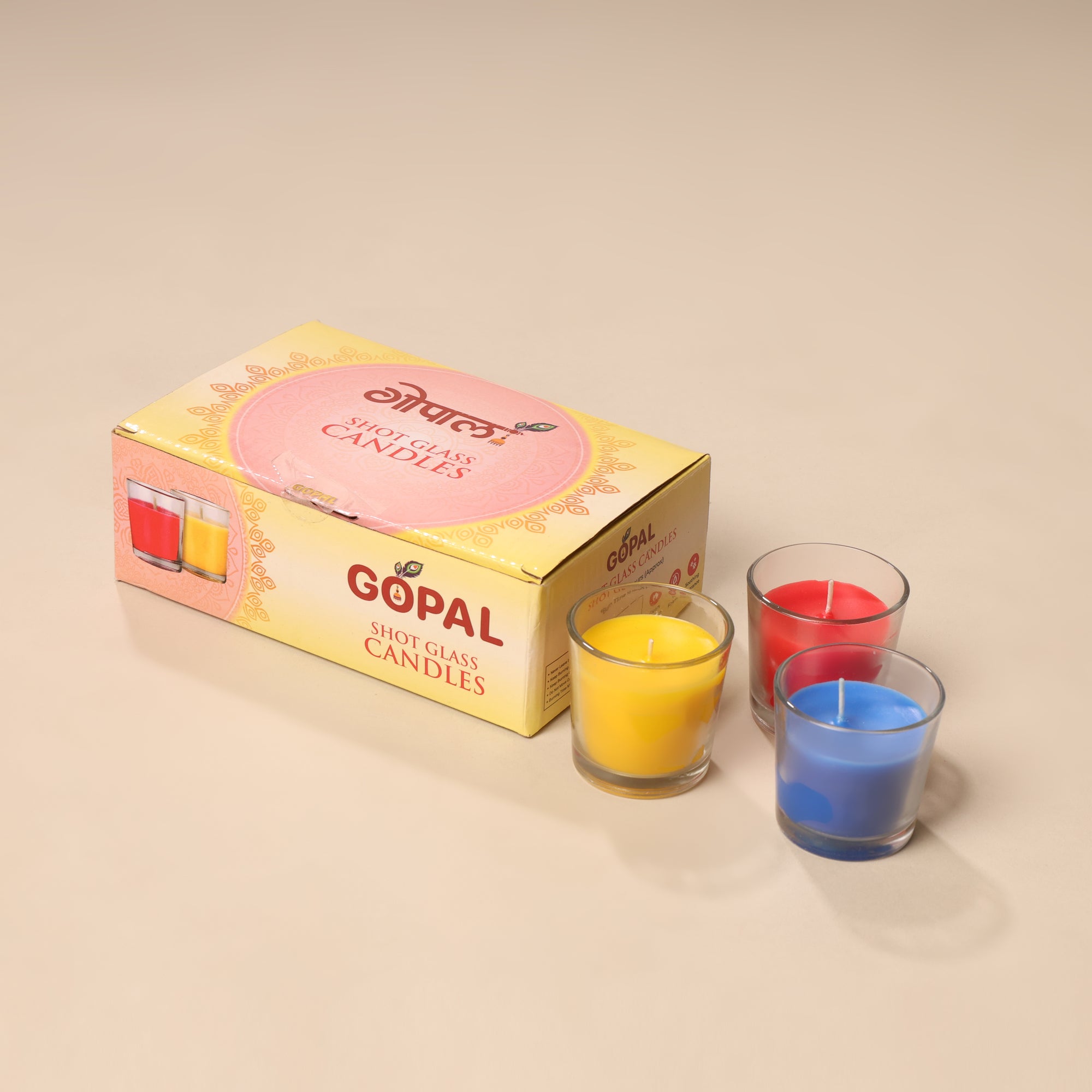 Shot Glass Candles – 50g | Hand-Poured Luxe Glow for Every Space