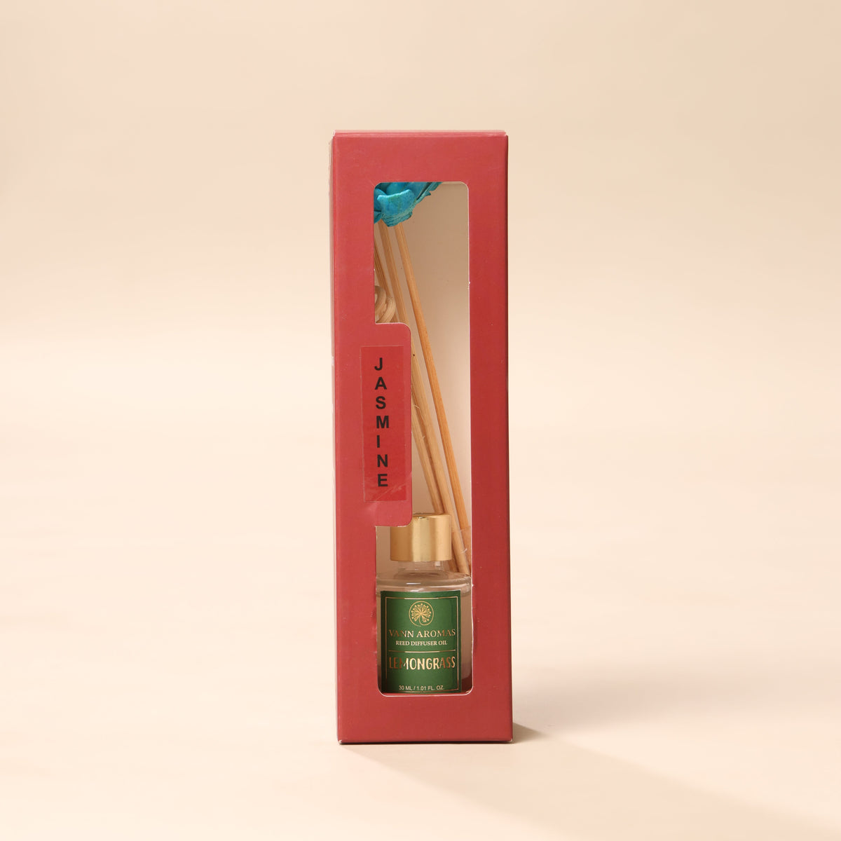 Reed Diffuser Discovery Pack – 30 ML | Lemongrass  Fragrance | Eco-Friendly with Natural Rattan Sticks Vann Aromas