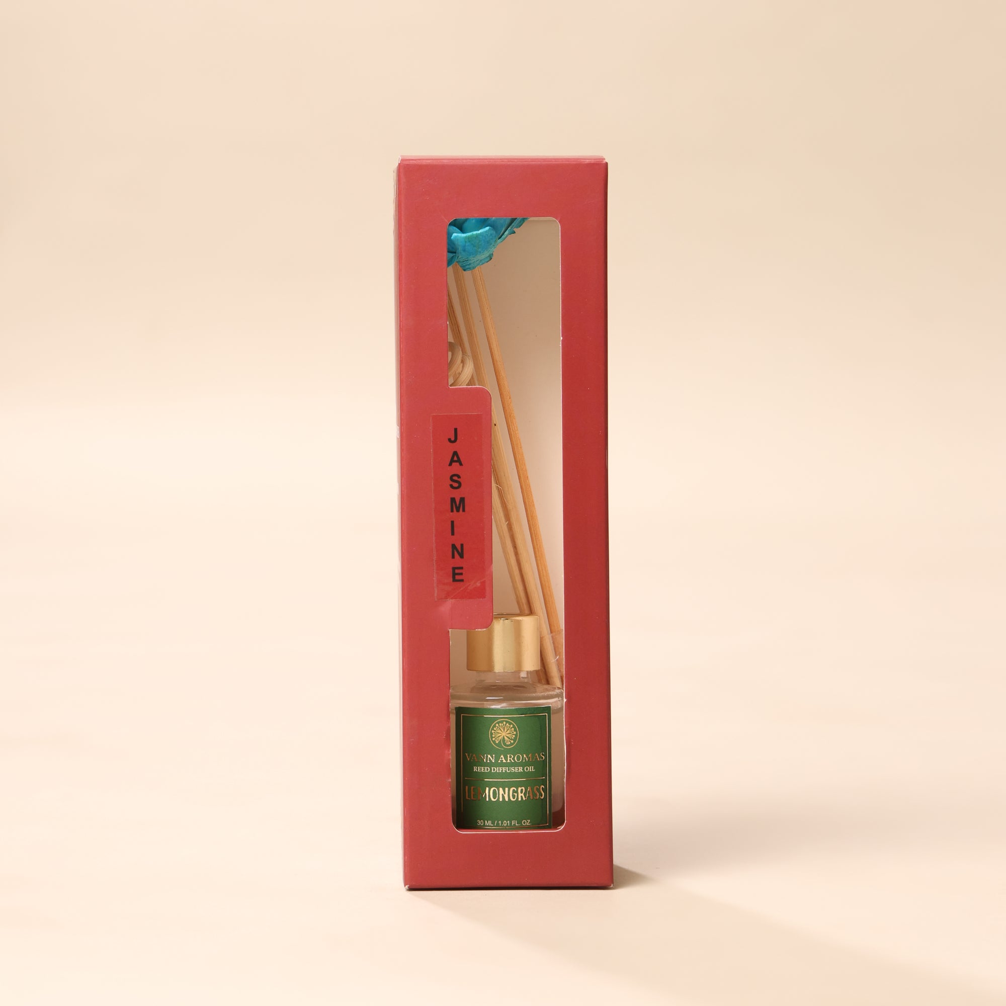 Reed Diffuser Discovery Pack – 30 ML | Lemongrass  Fragrance | Eco-Friendly with Natural Rattan Sticks