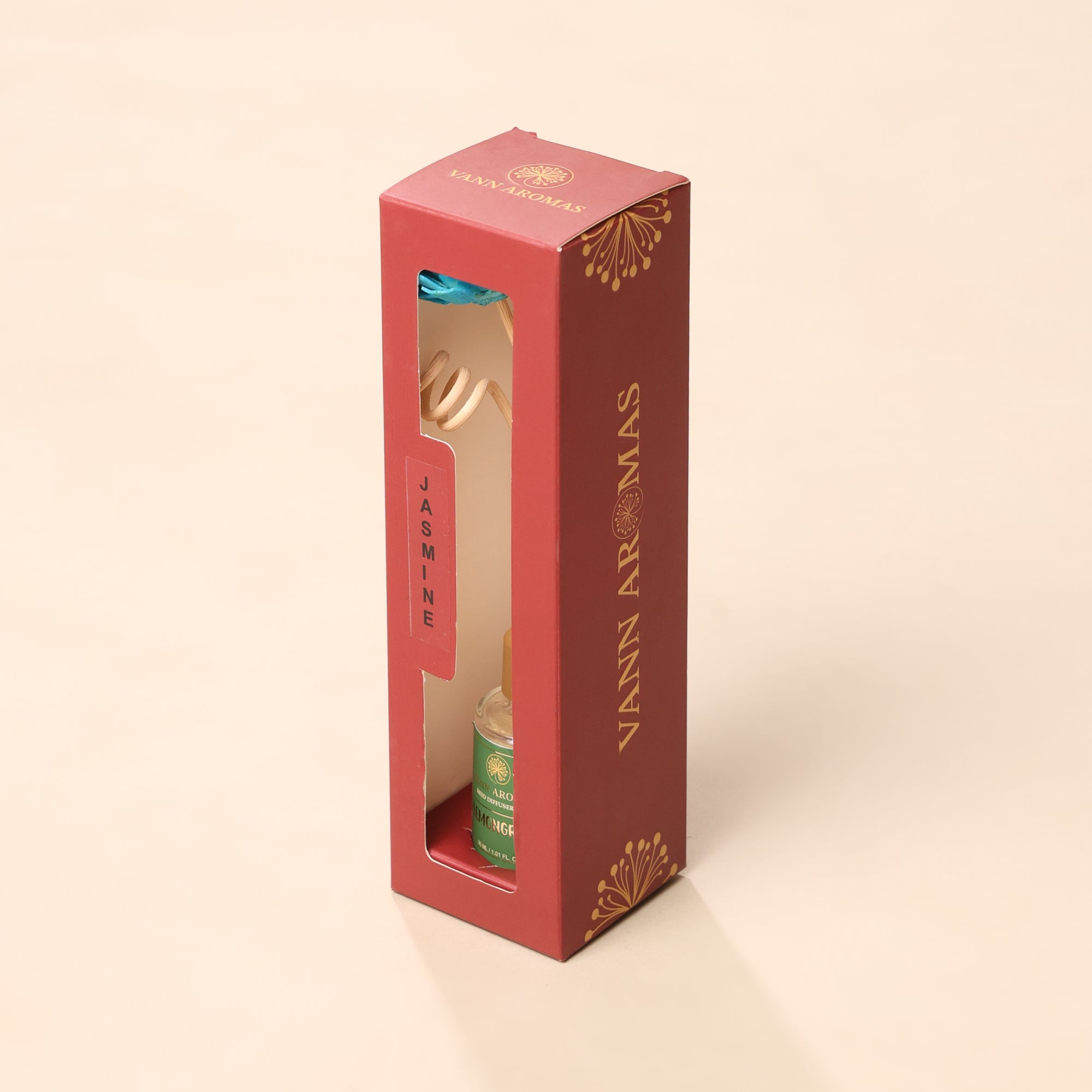 Reed Diffuser Discovery Pack – 30 ML | Lemongrass  Fragrance | Eco-Friendly with Natural Rattan Sticks