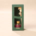Reed Diffuser  (Pack - 120 ML) | Lavender Fragrance | Eco-Friendly with Natural Rattan Sticks