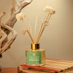Reed Diffuser  (Pack - 120 ML) | Lemongrass Fragrance | Eco-Friendly with Natural Rattan Sticks