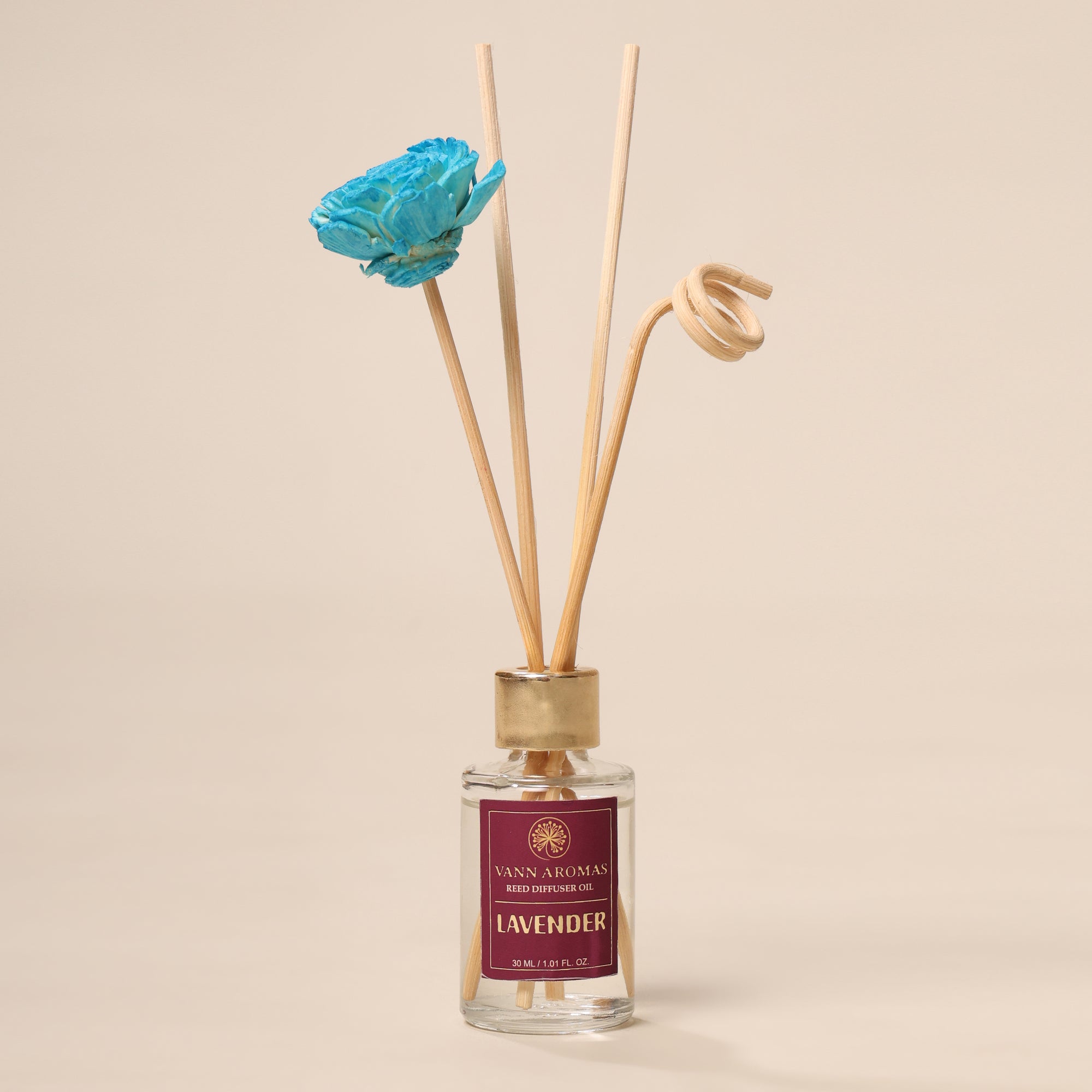 Reed Diffuser Discovery Pack – 30 ML | Lavender  Fragrance | Eco-Friendly with Natural Rattan Sticks