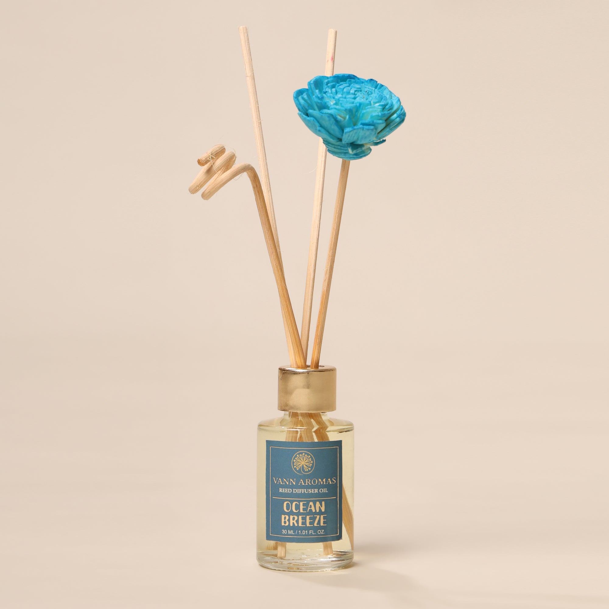 Reed Diffuser Discovery Pack – 30 ML | Ocean Breeze Fragrance | Eco-Friendly with Natural Rattan Sticks